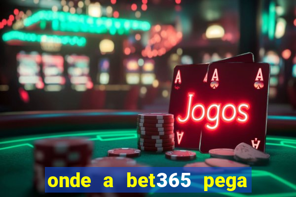 onde a bet365 pega as estatisticas